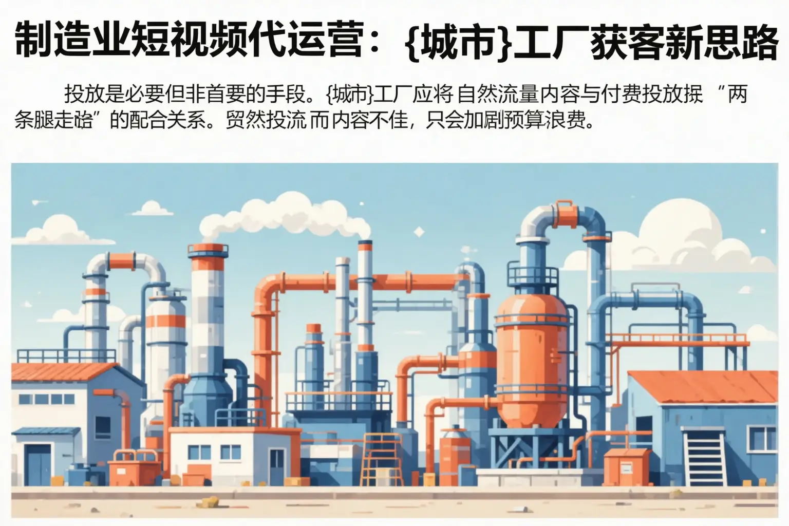 制造业短视频代运营：船山工厂获客新思路